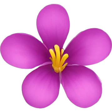 spring flower  emoji