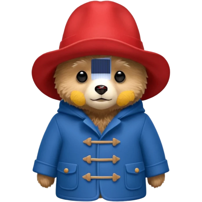 Paddington hot emoji