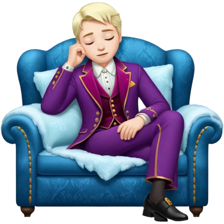 FROZEN NOBLEMAN SLEEPING emoji