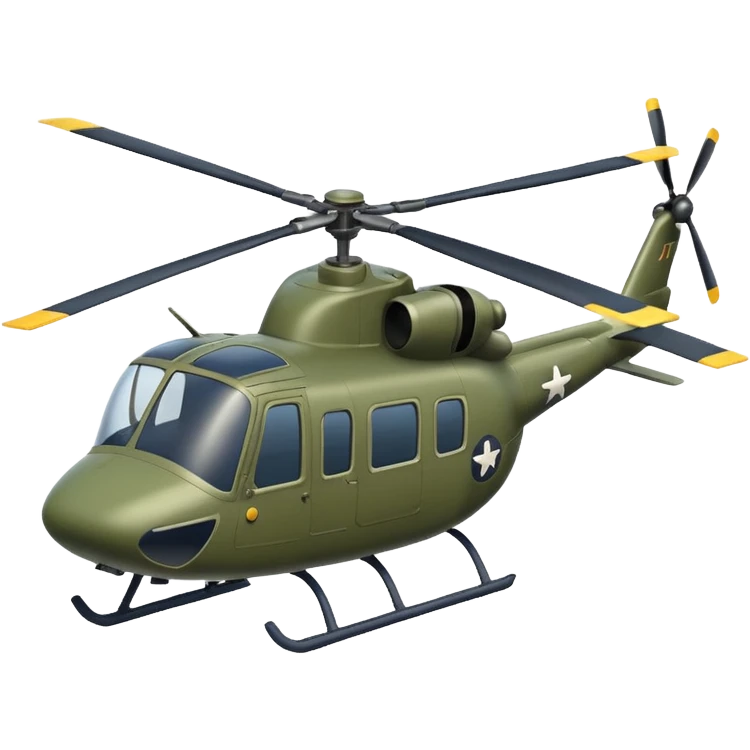 navy WW2 style helicopter  emoji