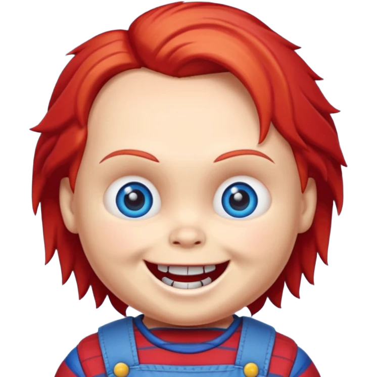 Un emojin de chuky emoji