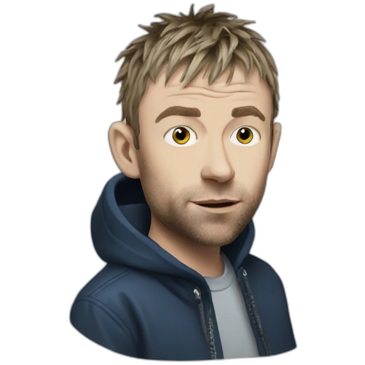 Damon albarn  emoji