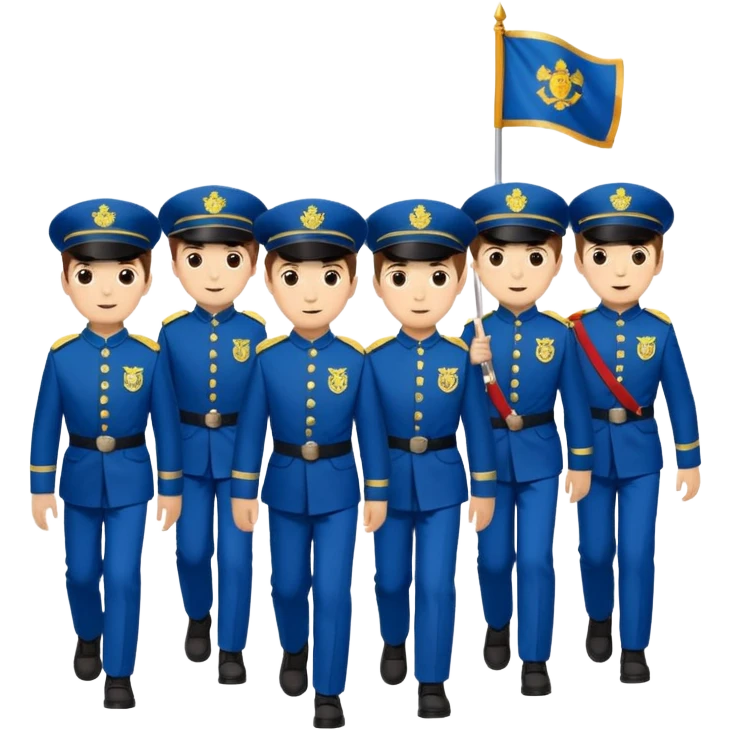 Boys brigade parade emcees emoji