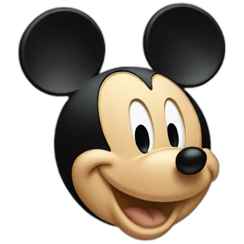 Mickey mouse emoji