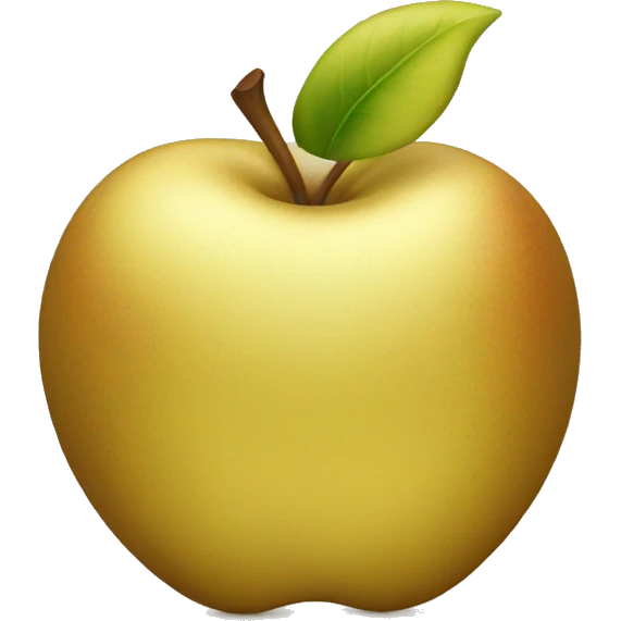 Golden apple emoji