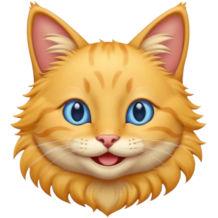  sunshine bluey eyes smiling  cat alot of happy emoji
