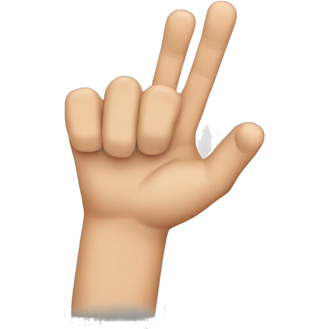 Finger broke emoji