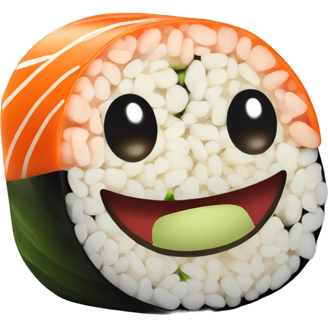 Sushi roll emoji