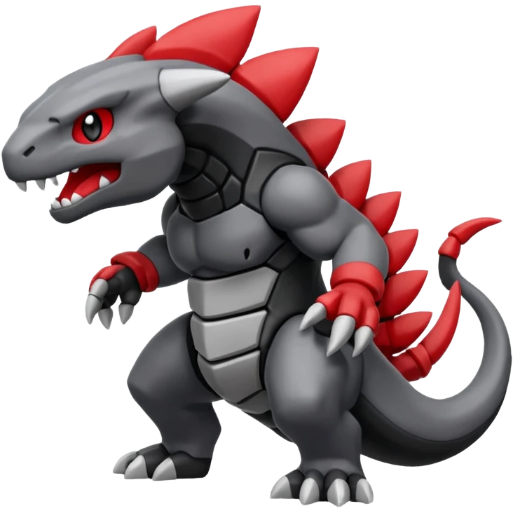Coalossal-Rhypherior-Onix-Pokémon-fusion, full body emoji