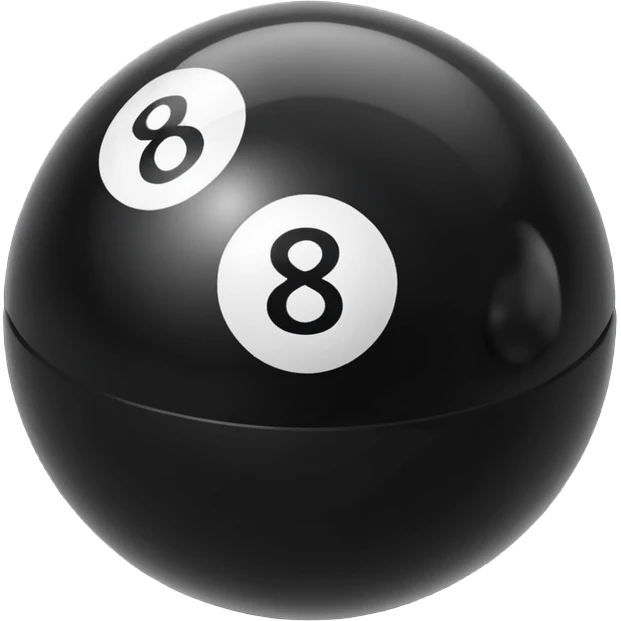 magic eight ball emoji