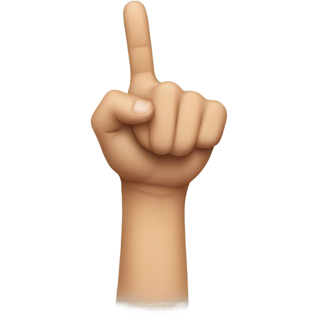 Thumbs up back on hand forwards emoji