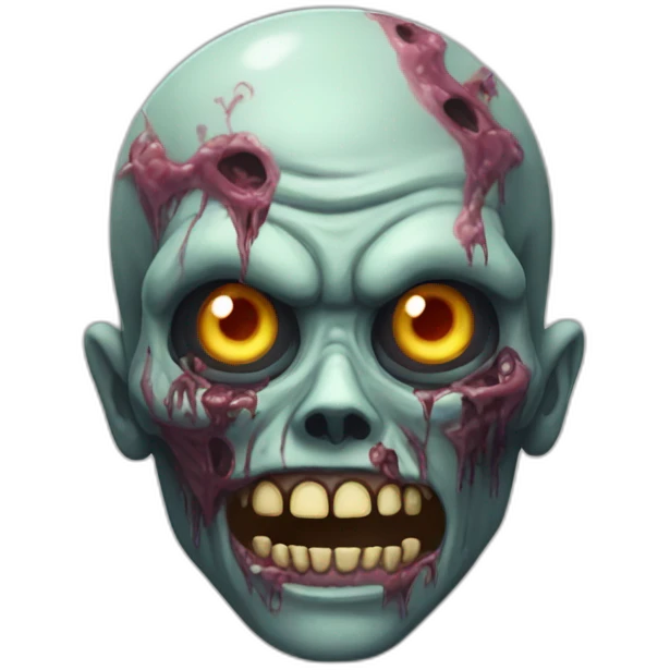 emoji zombi come cerebro emoji