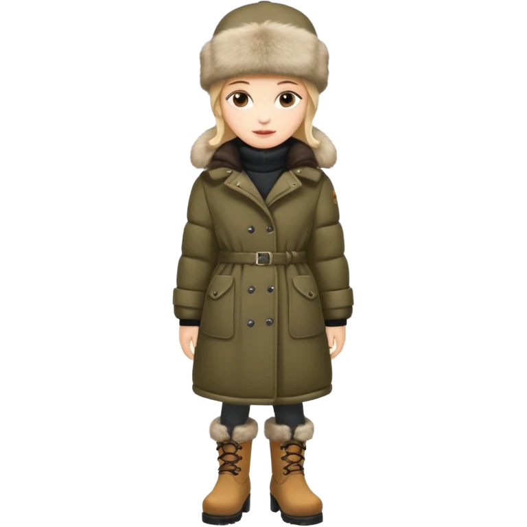 Russian street fashion emoji