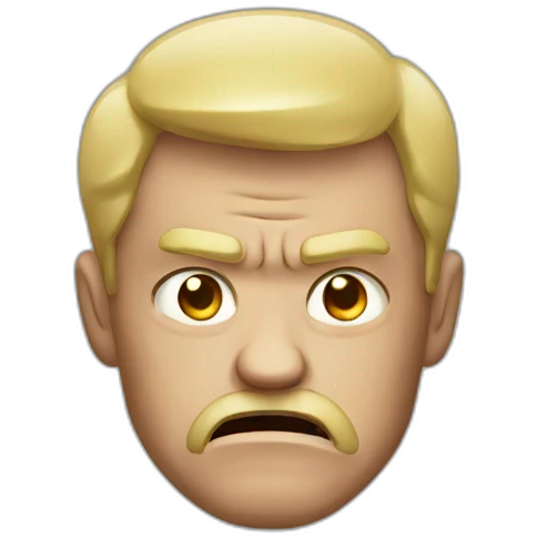 MAN ANGRY emoji