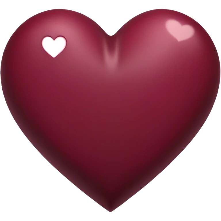 🥰 Burgundy emoji