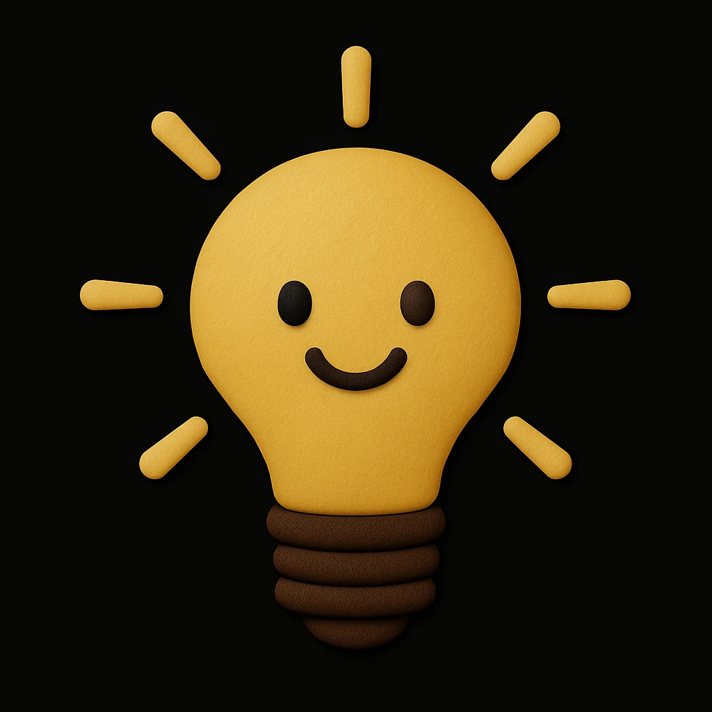 lightbulb emoji