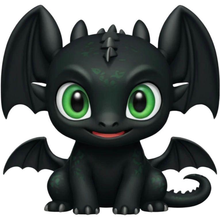 toothless make it cute emoji