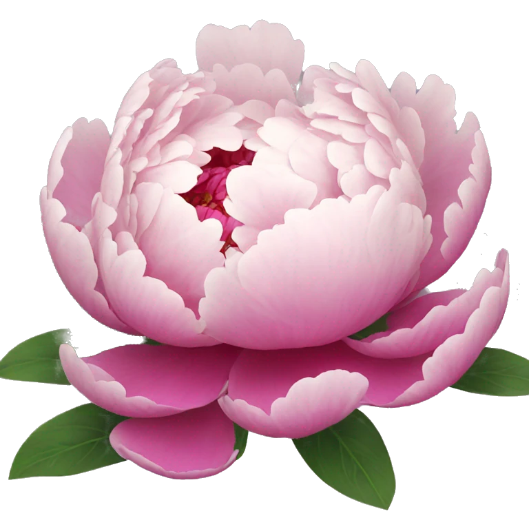 Peony emoji