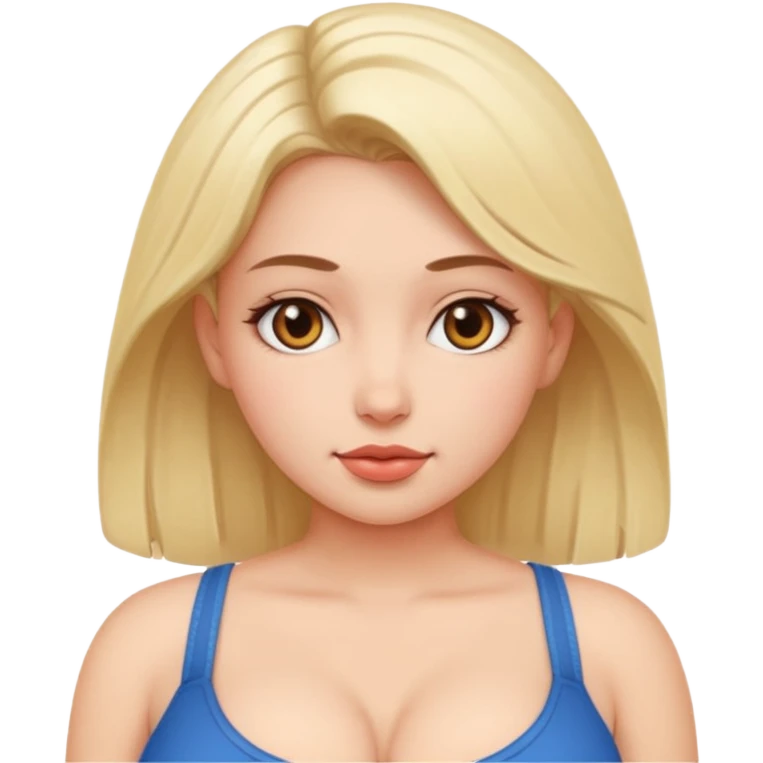 Girl big boobs emoji