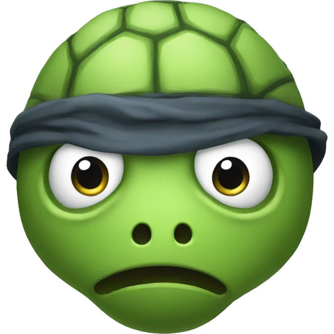 tortuga triste emoji