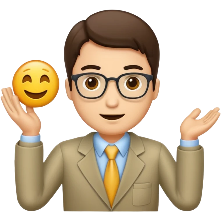 profesor de trading emoji