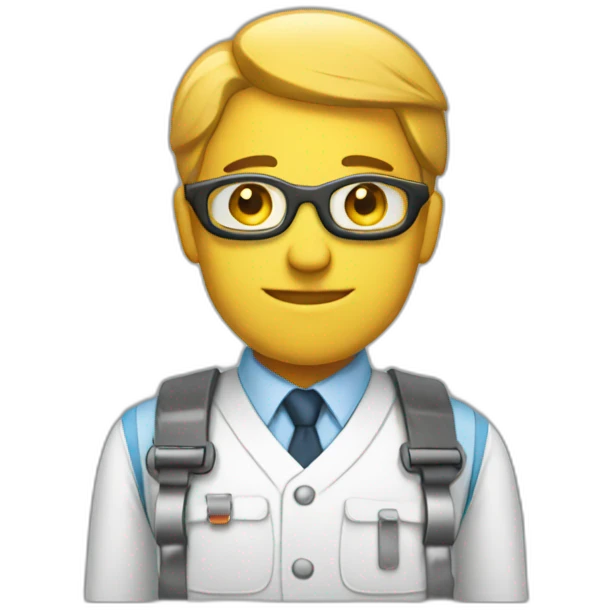 Working hard emoji