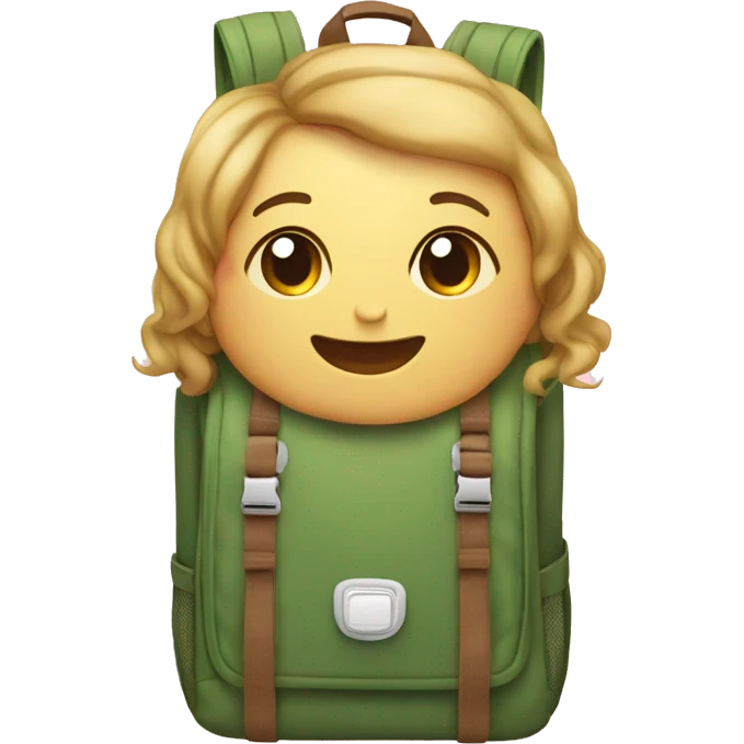 Kindergartenrucksack emoji