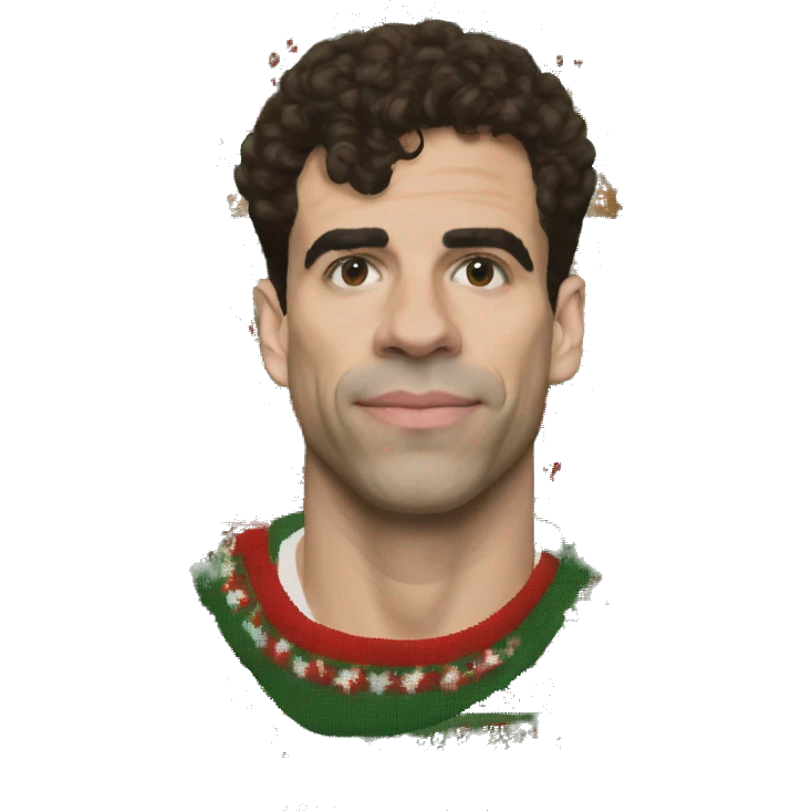 Menendez brothers Christmas sweater  emoji