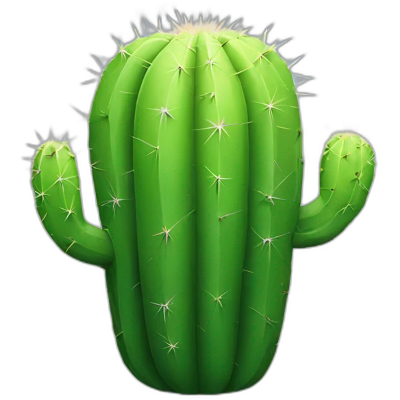 cactus-soccerball emoji