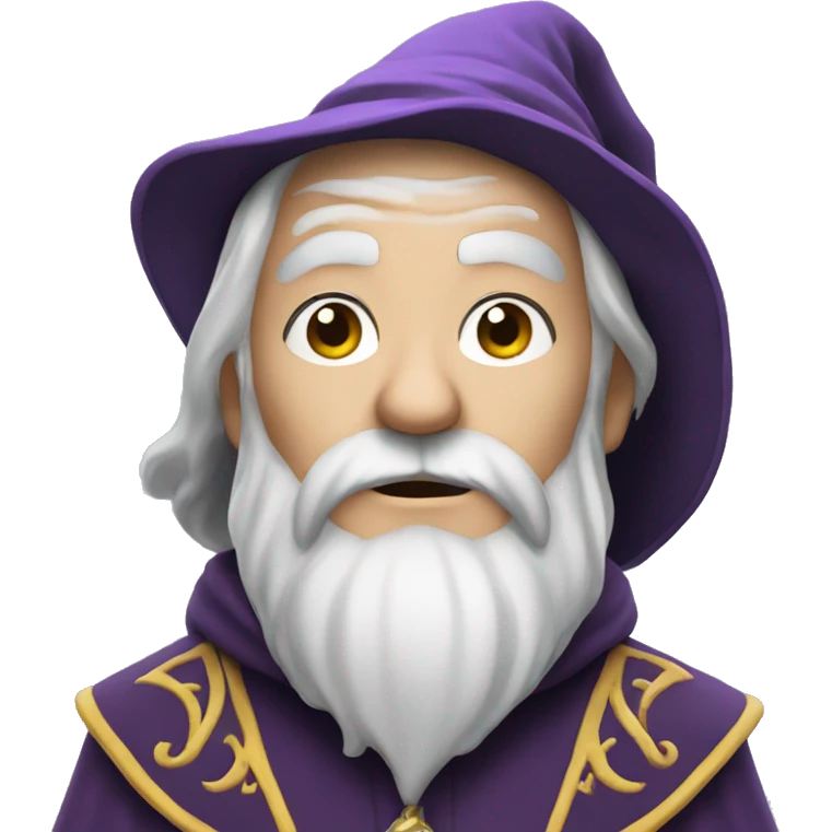 Wizard Looking up emoji