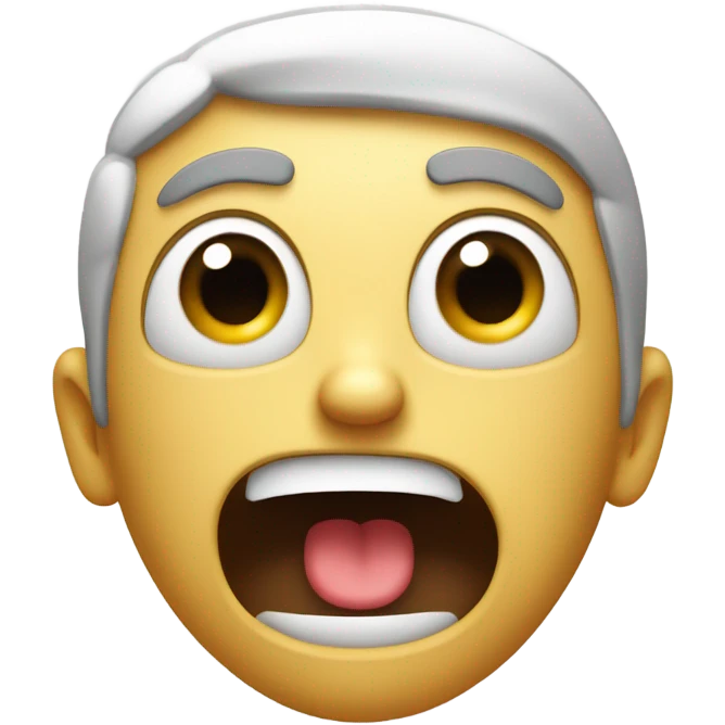 Omg face emoji
