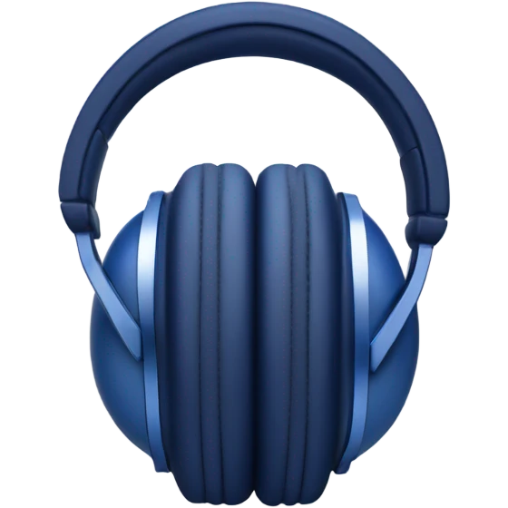 navi blue headphones emoji