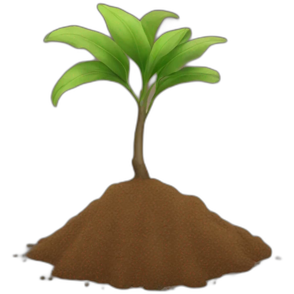 Dirt emoji