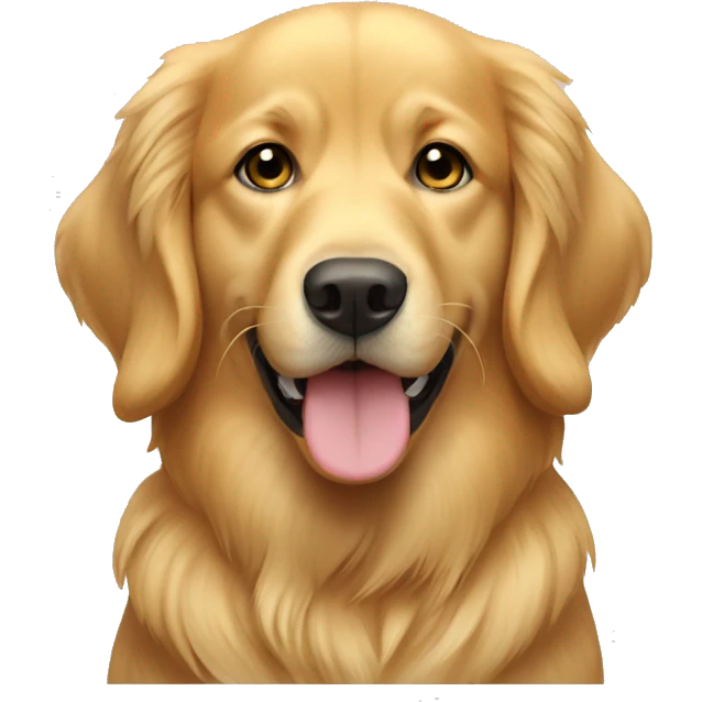 golden retriver emoji