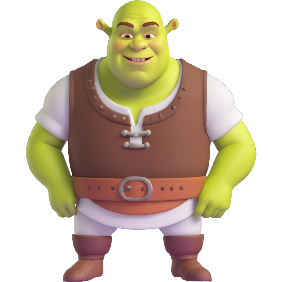 Shrek character emoji