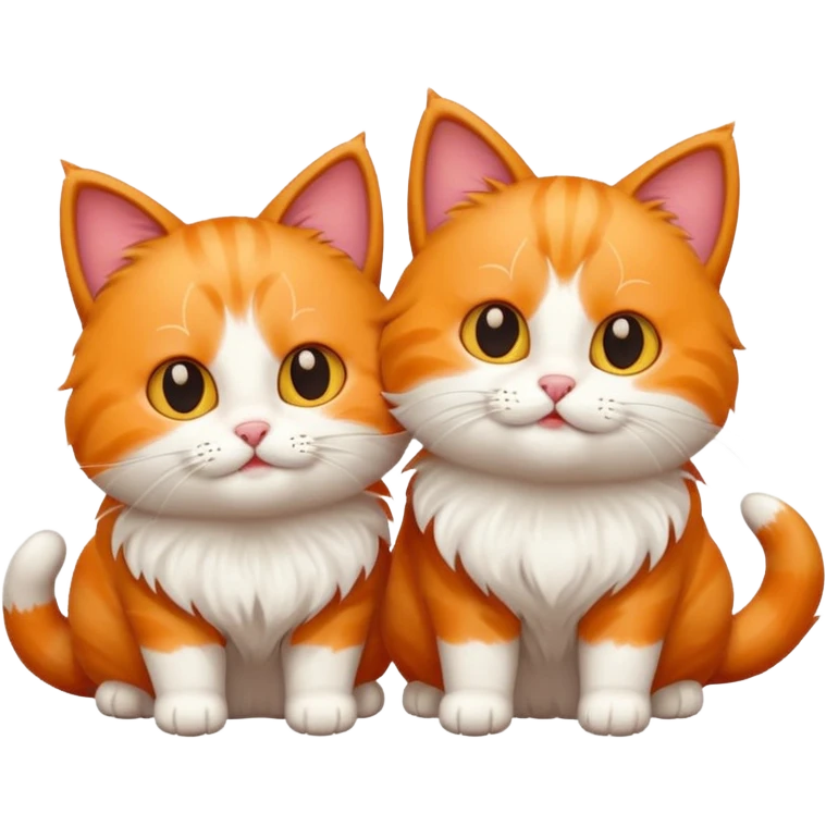 cats playing emoji