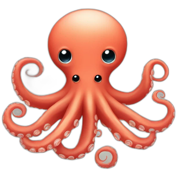 octopus-cute-small-light-red-color emoji