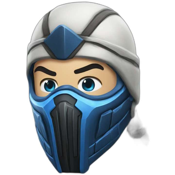 sub zero, hero from mortal kombat emoji