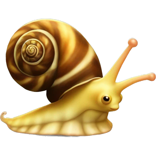 Coquette Snail emoji
