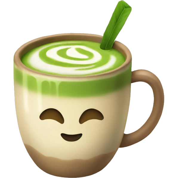 matcha latte  emoji