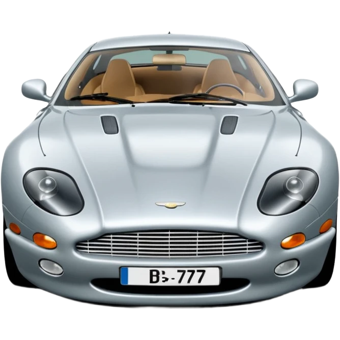 1992 Aston Martin db7 Solent silver 3.2 litre straight 6 emoji
