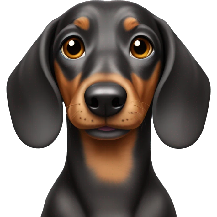 Dapple daschund  emoji