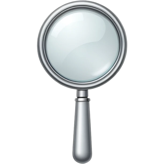 magnifying glass emoji