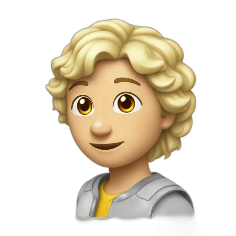 Soumis blanc à genoux  emoji