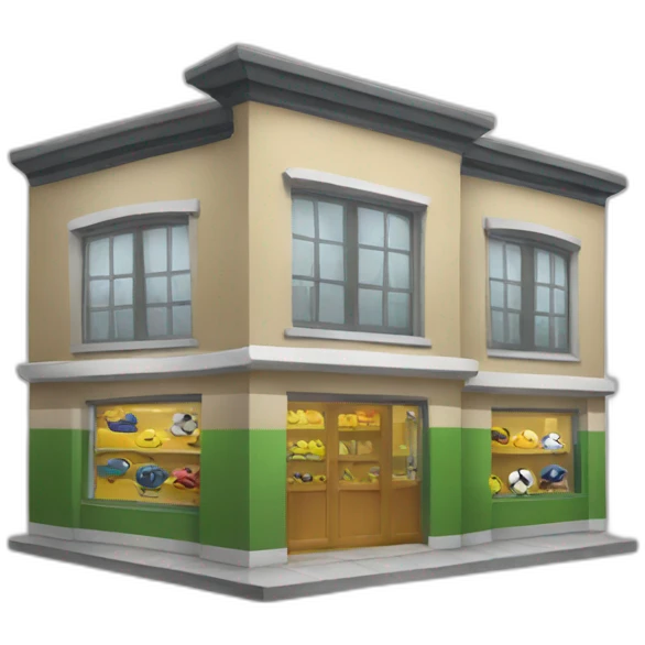 soccer shop emoji