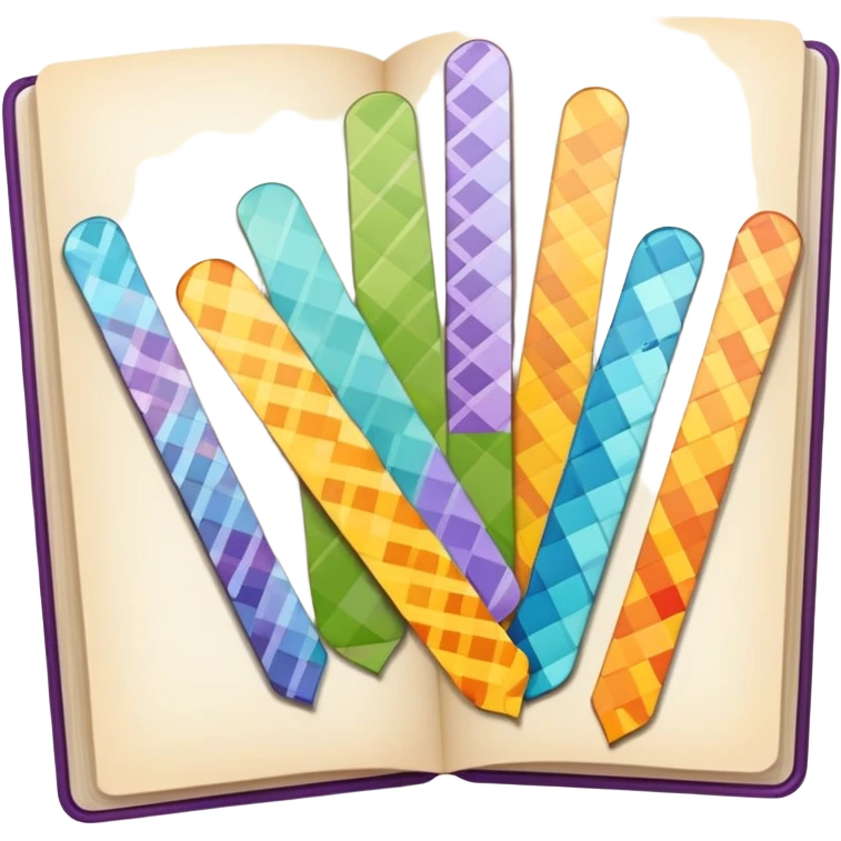 Cute bookmark  emoji