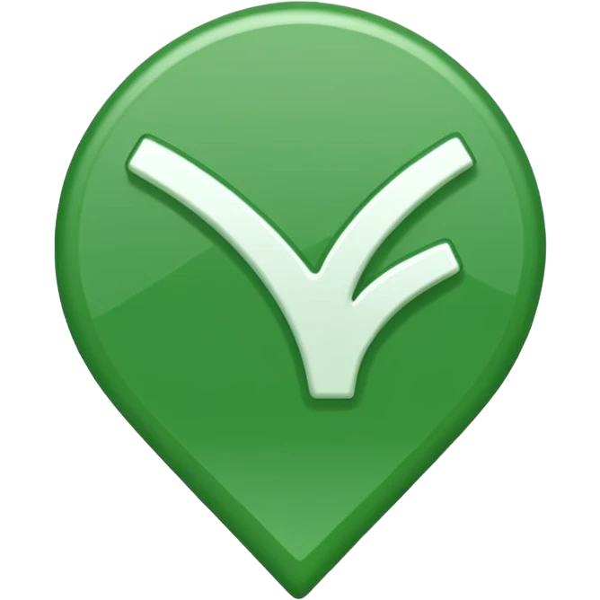 minimal animated check mark, very basic design emoji