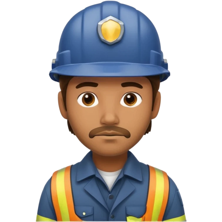 detective in a work helmet emoji