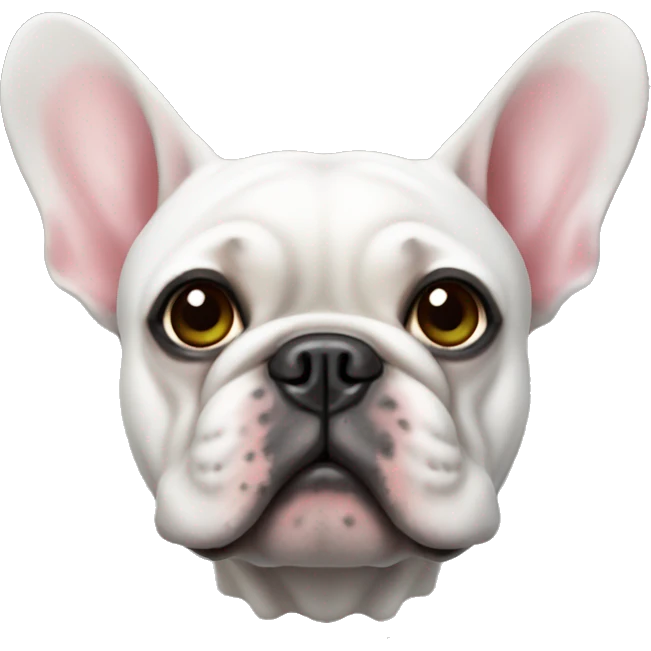 Alien french bulldog  emoji