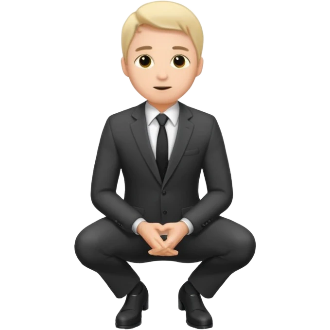 مردی در حال سجده emoji